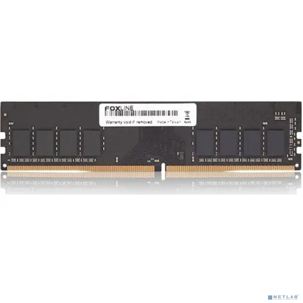 Память оперативная/ Foxline DIMM 16GB 3200 DDR4 ECC CL22 (1Gb*8)