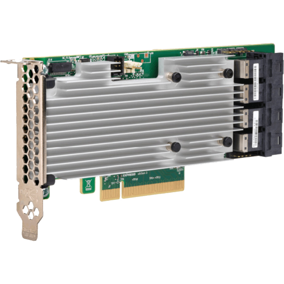 Broadcom 05-25708-001 MegaRAID SAS 9361-16i SGL (16-Port Int, 12Gb/s SAS, PCIe 3.0, 2GB DDR3)