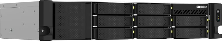 Сетевое хранилище без дисков/ SMB QNAP TS-864eU-RP-8G NAS, 8-tray 3,5&quot;/2,5&quot; w/o HDD, 4-core Intel Celeron N5095 2.0-2.9 GHz, 8GB DDR4 max, 2x2.5GbE LAN, 2U Rackmount, 2x300W PSU.  W/o rail kit RAIL-B0