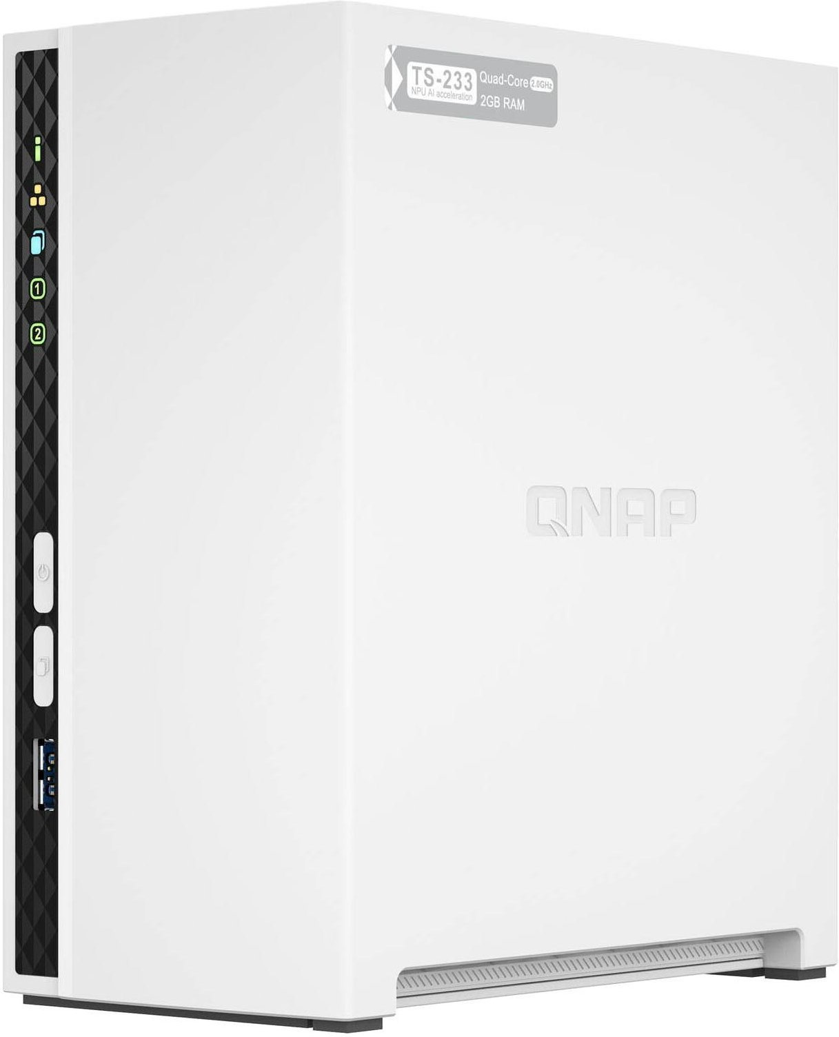 Сетевое хранилище NAS Qnap TS-233 2-bay настольный Cortex-A55