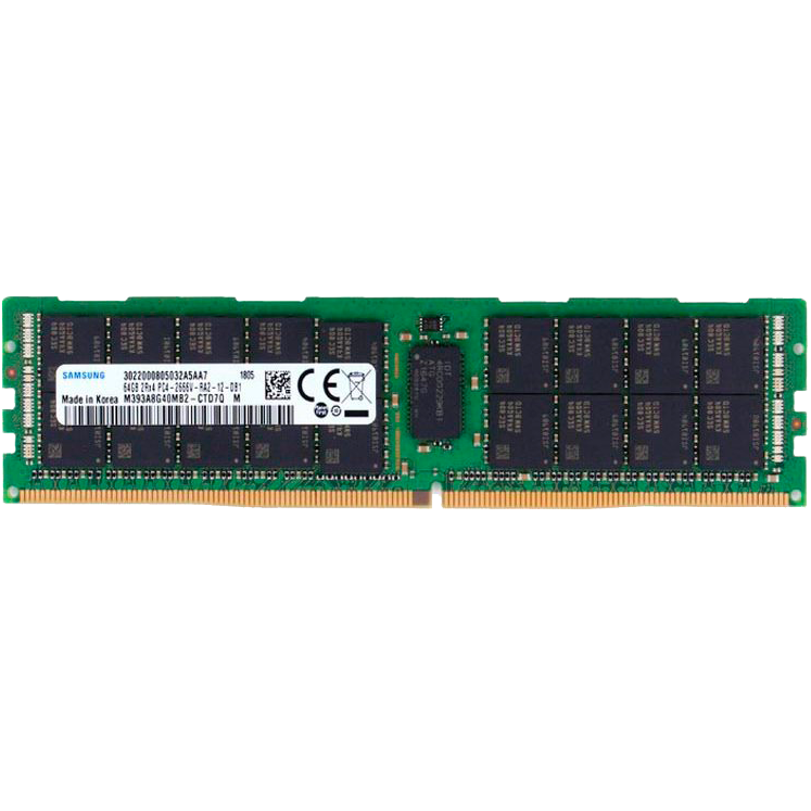 Samsung DDR4 64GB RDIMM 3200MHz ECC Reg 1.2V (M393A8G40AB2-CWE(BQ))