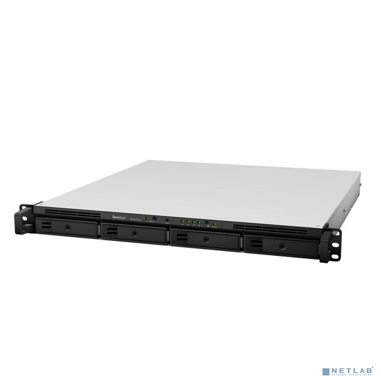 Synology RS1619xs+ Сетевое хранилище Rack 1U,QC 2.2GHz CPU/8GB(upto64GB)/RAID 0,1,10,5,6,F1/upto4 HS HDD(3.5"/2.5"SATA)or2xM.2 2280 NVMe/SATA SSD(upto16withRX1217/ RX1217RP)/2xUSB/4GbE(+1Expslot)