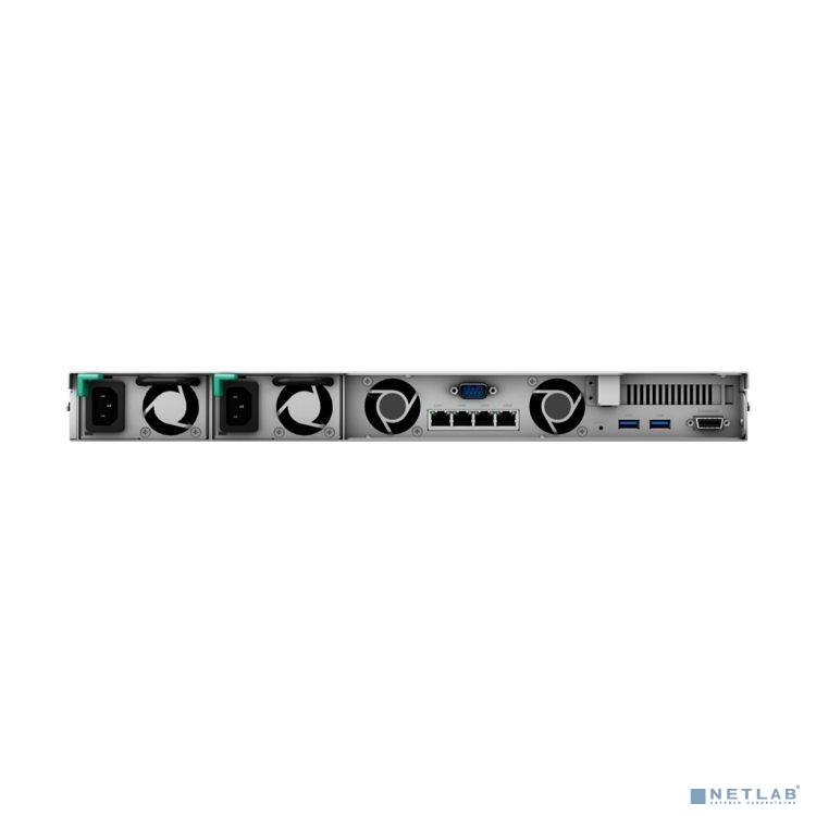 Synology RS1619xs+ Сетевое хранилище Rack 1U,QC 2.2GHz CPU/8GB(upto64GB)/RAID 0,1,10,5,6,F1/upto4 HS HDD(3.5"/2.5"SATA)or2xM.2 2280 NVMe/SATA SSD(upto16withRX1217/ RX1217RP)/2xUSB/4GbE(+1Expslot)