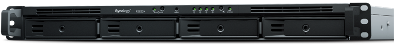 Synology RS822+ Сетевое хранилище (1U,4x3.5"/2.5" HDD, 4-core 2.2 GHz, 2 GB DDR4 ECC SODIMM, 4xGbE LAN) Synology RS822+ Сетевое хранилище (1U,4x3.5"/2.5" HDD, 4-core 2.2 GHz, 2 GB DDR4 ECC SODIMM, 4xGbE LAN)