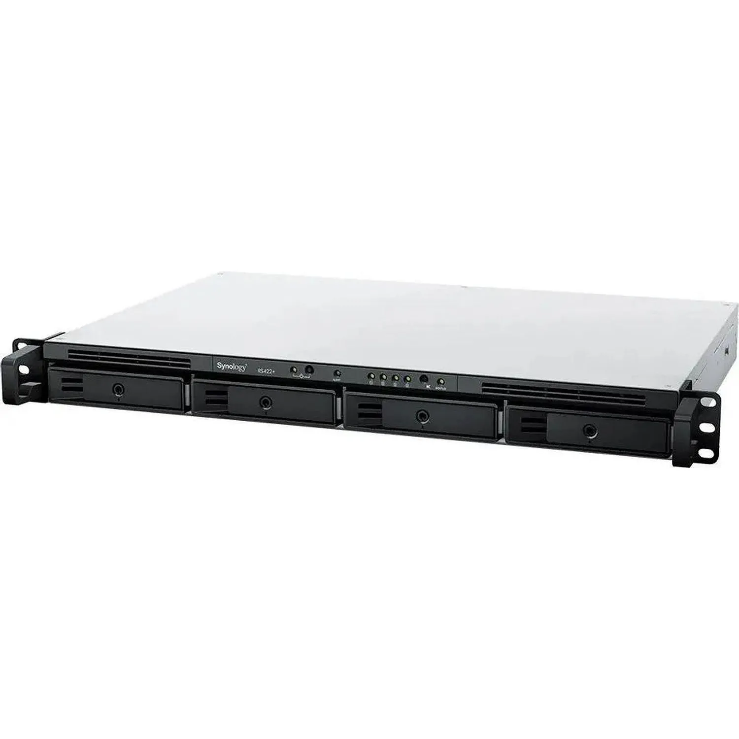Synology RS422+ RackStation Сетевое хранилище (1U, 4x3.5/2.5" HDD, 2-core 2.6 GHz, 2 GB DDR4 ECC, 2xGbE LAN)