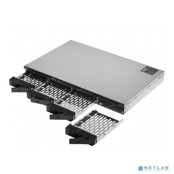 Synology RS422+ RackStation Сетевое хранилище (1U, 4x3.5/2.5&quot; HDD, 2-core 2.6 GHz, 2 GB DDR4 ECC, 2xGbE LAN)