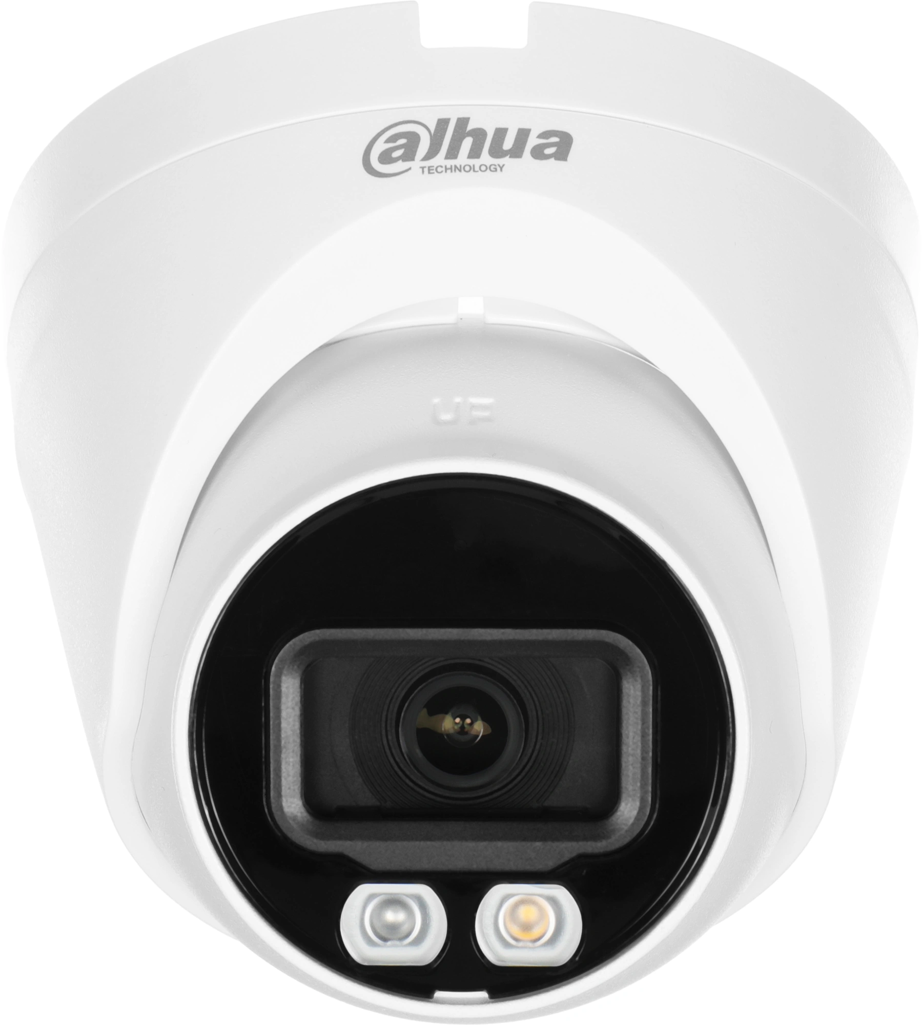 DAHUA DH-IPC-HDW1239VP-A-IL-0280B Уличная турельная IP-видеокамера SmartDualLight 2Мп, 1/2.8” CMOS, объектив 2.8мм, обнаружение людей, микрофон, ИК 30м, LED 20м, IP67, металл