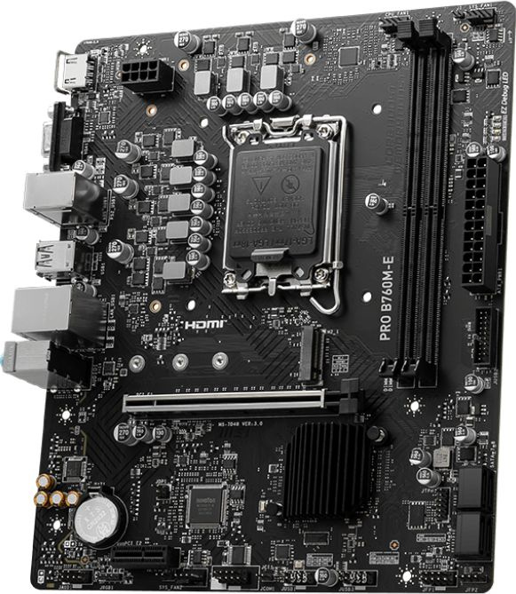 MSI PRO B760M-E {LGA 1700, Intel B760, mATX} RTL