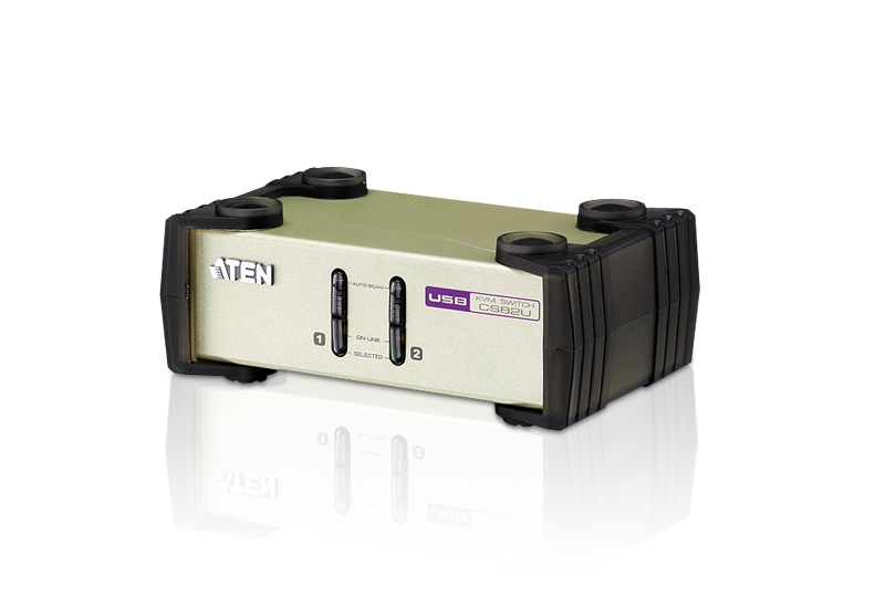 ATEN CS82U(-AT) 2-х портовый настольный PS/2-USB-KVM-переключатель