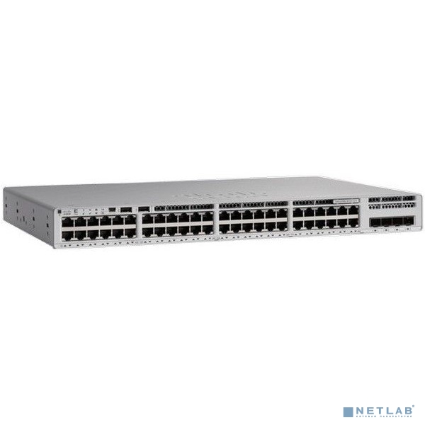 C9200L-48P-4X-RA C9200L 48-port PoE+, 4x10G, Network Advantage, Russia ONLY