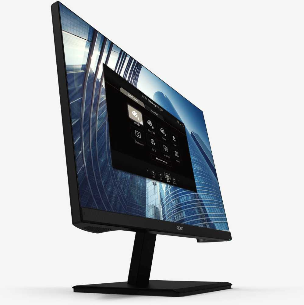 LCD Acer 27&quot; V277bip черный {IPS 1920x1080 75Hz 4ms 250cd 1000:1 8bit(6bit+FRC) D-sub HDMI1.4 DisplayPort1.2 FreeSync AudioOut 2x2W VESA} [UM.HV7EE.004]
