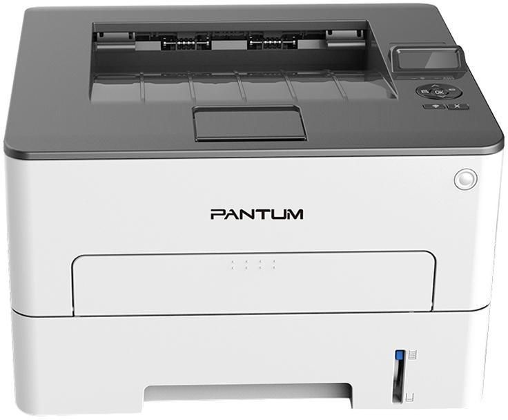 Pantum P3010DW Принтер, Mono Laser, дуплекс, A4, 30стр/мин, 1200 х 1200dpi, 128Mb, USB, RJ45, Wi-Fi, NFC, серый корпус