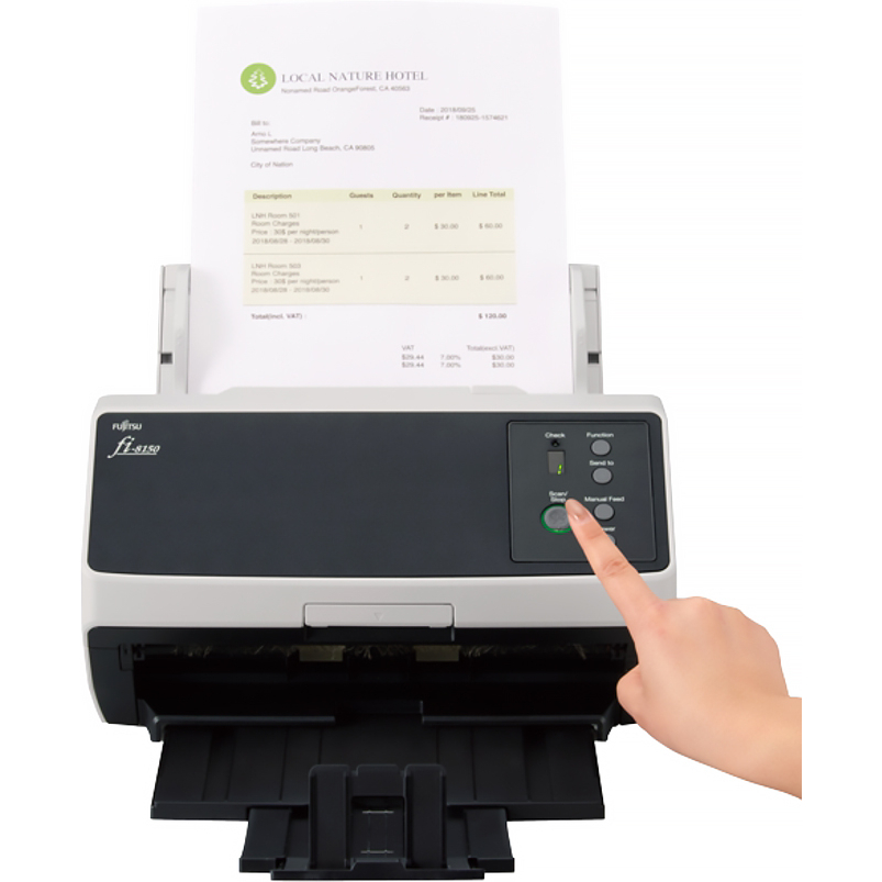 Fujitsu/Ricoh fi-8150 (PA03810-B101) Сканер протяжной (A4) DADF