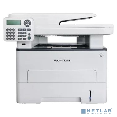 Pantum M7200FD МФУ, лазерное ЧБ, A4, C/P/S, факс, дуплекс, автоподача, 33 стр/мин, 1200 x 1200 dpi, 256Мб RAM, лоток 250 стр, USB, серый корпус {проектная модель}