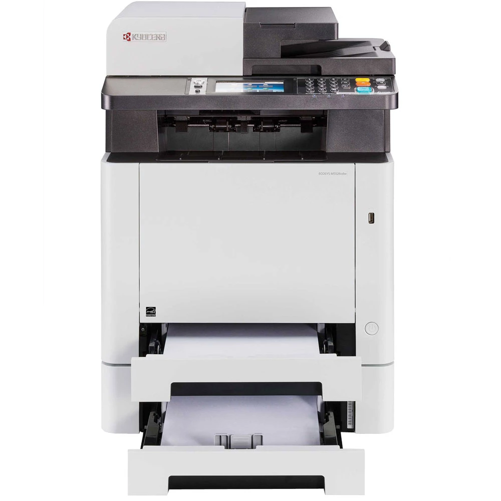 Kyocera M5526cdw (1102R73NL0) {А4,26 ppm,1200 dpi,512 Mb,USB,Network,Wi-Fi,дуплекс,автоподатчик, старт. тонер}