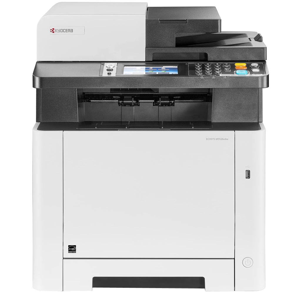 Kyocera M5526cdw (1102R73NL0) {А4,26 ppm,1200 dpi,512 Mb,USB,Network,Wi-Fi,дуплекс,автоподатчик, старт. тонер}