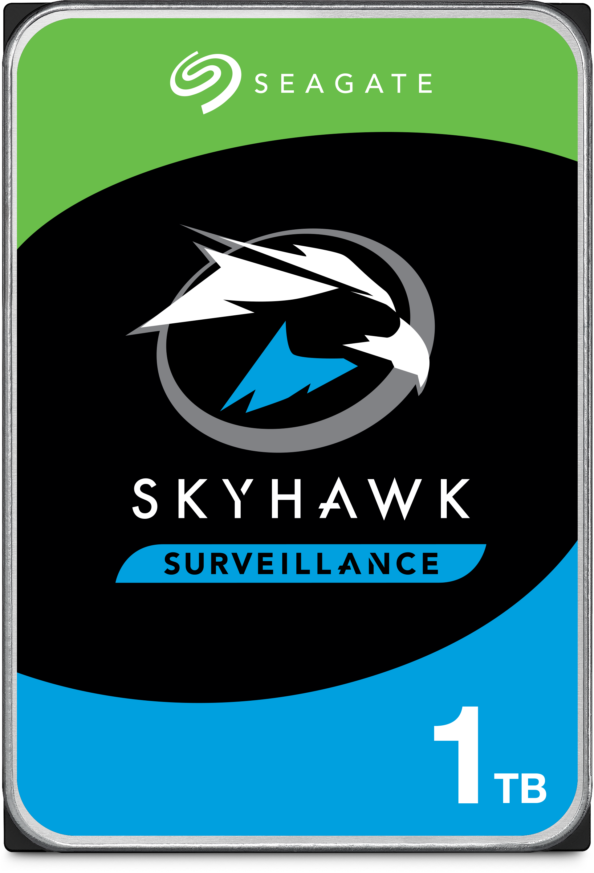 1TB Seagate Skyhawk (ST1000VX005) {Serial ATA III, 5900 rpm, 64mb, для видеонаблюдения}