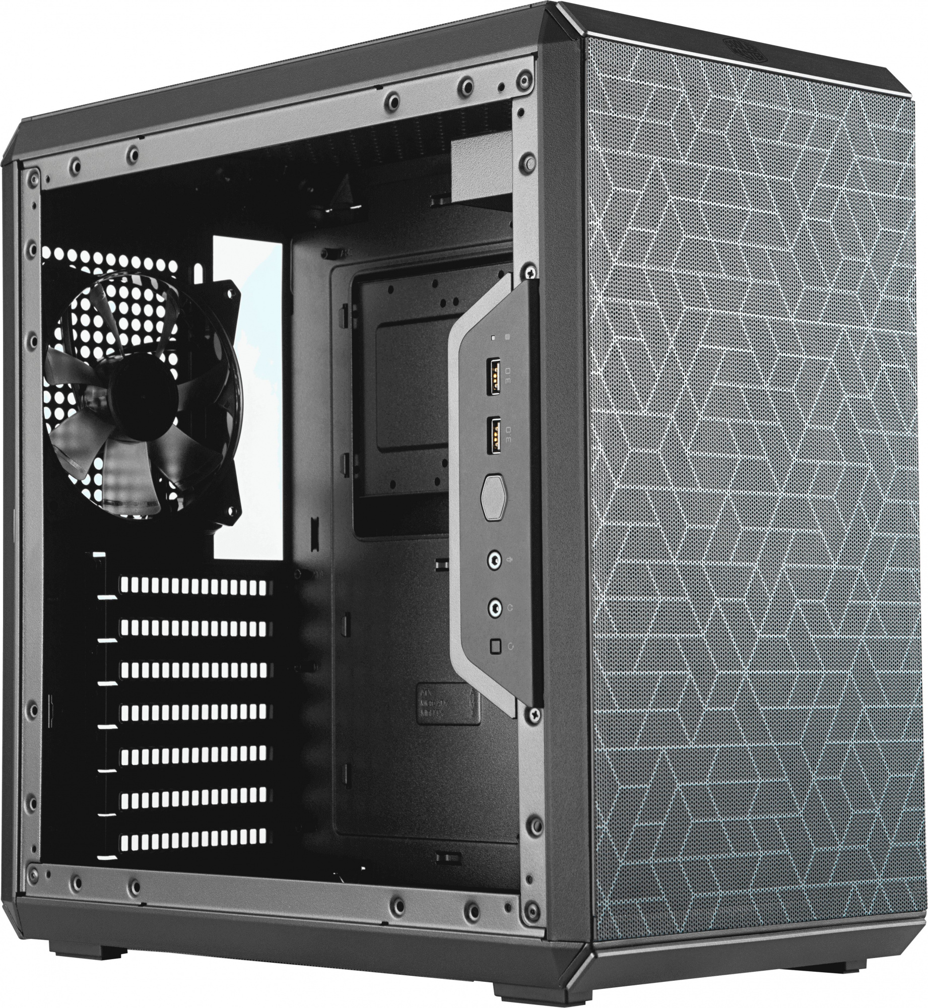 Корпус COOLER MASTER Master Box Q500L без Б/П ATX MicroATX MiniITX MCB-Q500L-KANN-S00