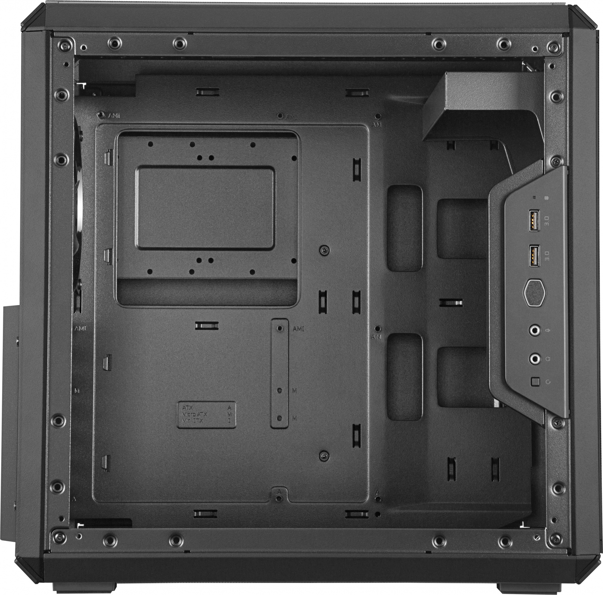 Корпус COOLER MASTER Master Box Q500L без Б/П ATX MicroATX MiniITX MCB-Q500L-KANN-S00