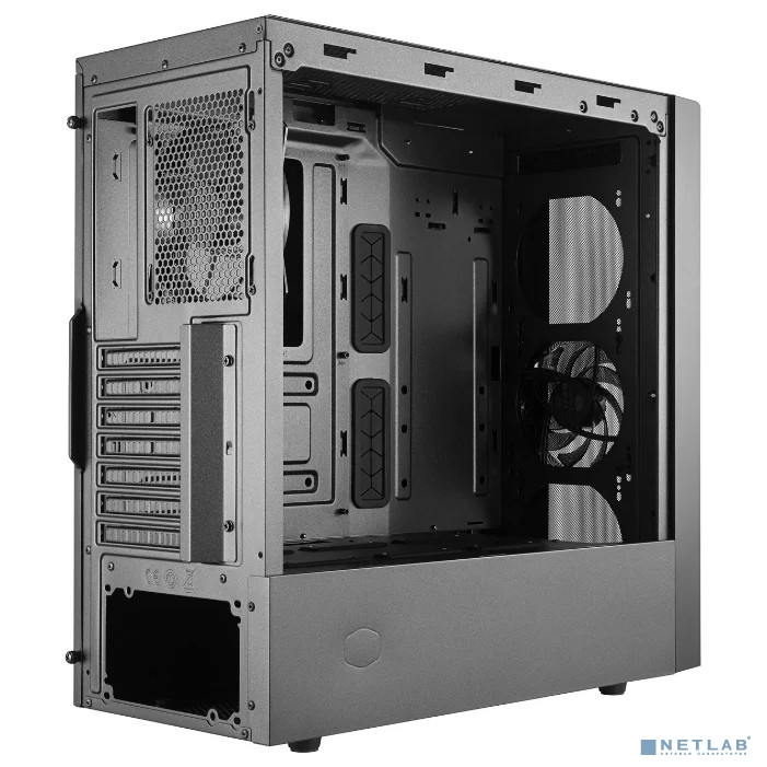 Корпус COOLER MASTER MasterBox NR600 without ODD MidiTower без Б/П ATX FlexATX MiniITX MCB-NR600-KGNN-S00