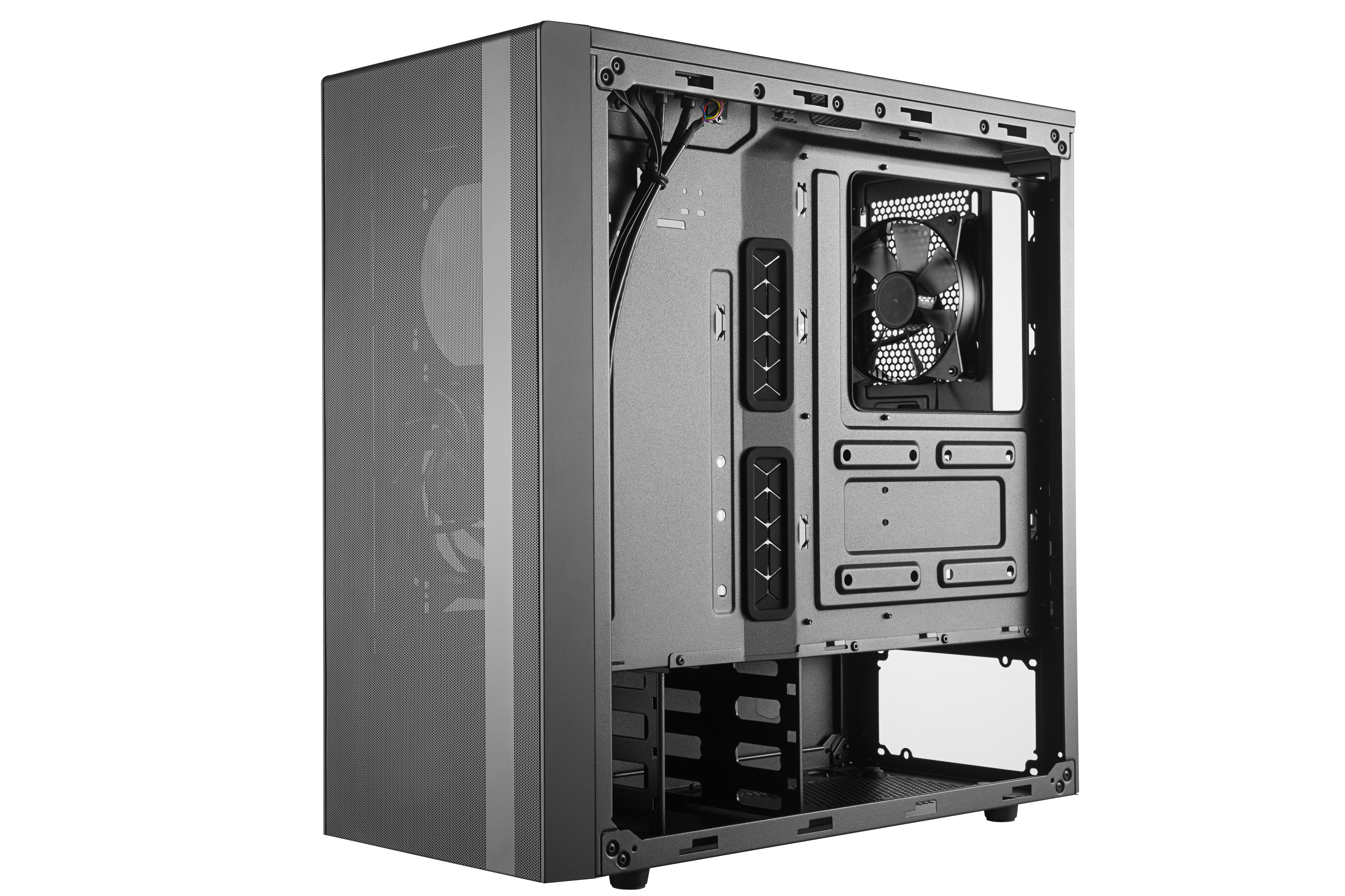 Корпус COOLER MASTER MasterBox NR600 without ODD MidiTower без Б/П ATX FlexATX MiniITX MCB-NR600-KGNN-S00