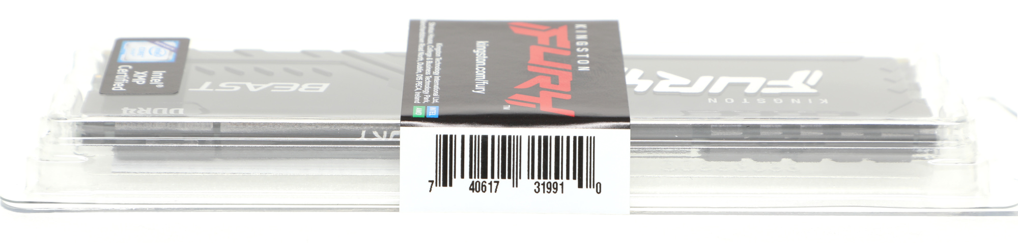 Kingston DDR4 DIMM 8GB KF432C16BB/8 PC4-25600, 3200MHz, CL16