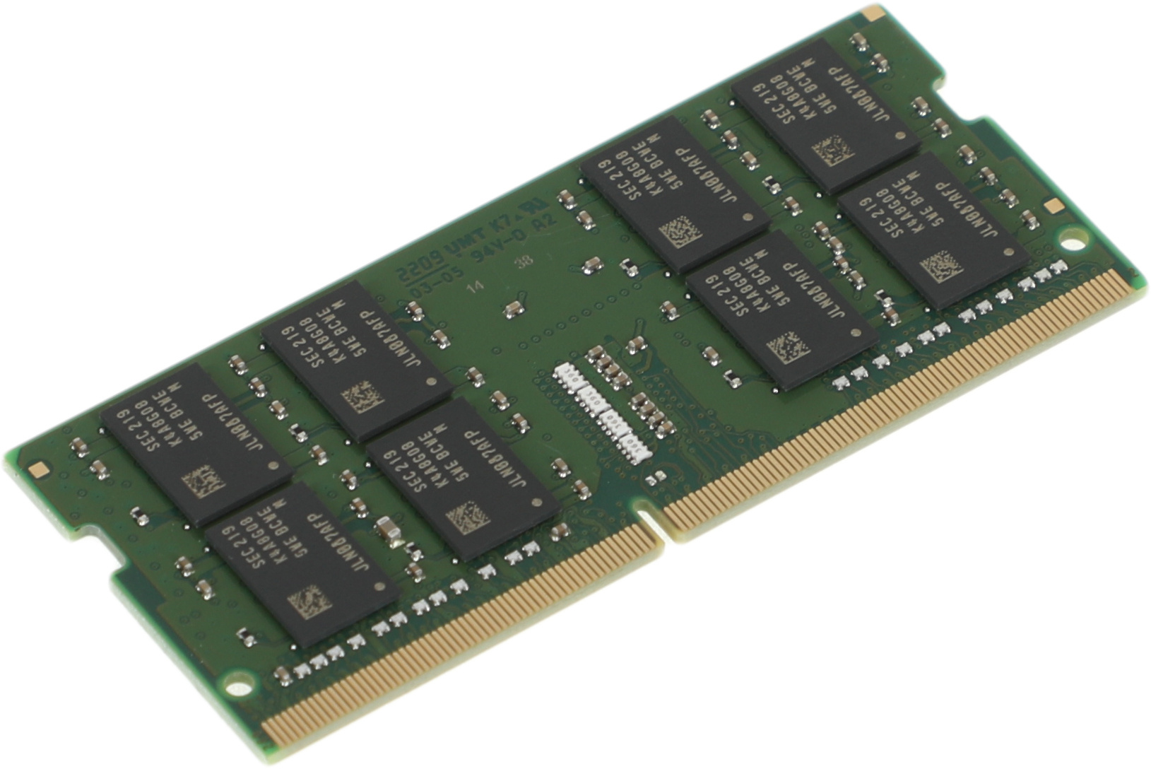 Kingston DDR4 SODIMM 16GB KVR32S22D8/16 PC4-25600, 3200MHz, CL22