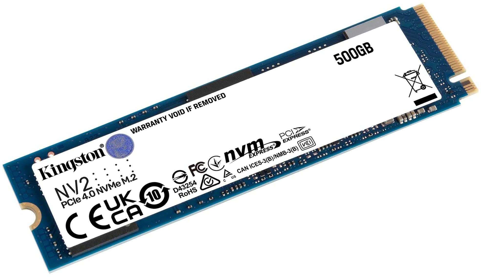 Kingston SSD 500Gb M.2 SNV2S/500G  M.2 2280 NVMe