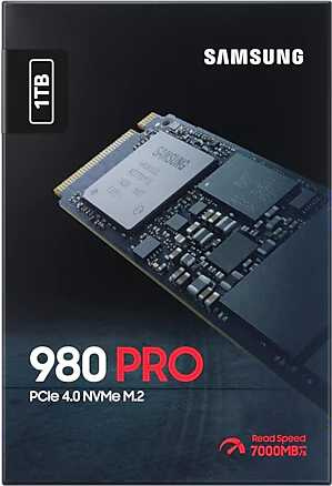 Samsung SSD 1Tb 980 PRO M.2 MZ-V8P1T0BW