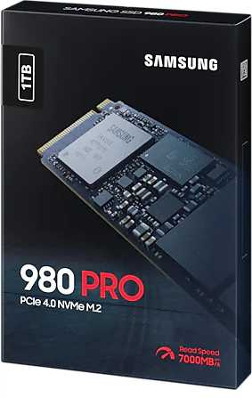 Samsung SSD 1Tb 980 PRO M.2 MZ-V8P1T0BW