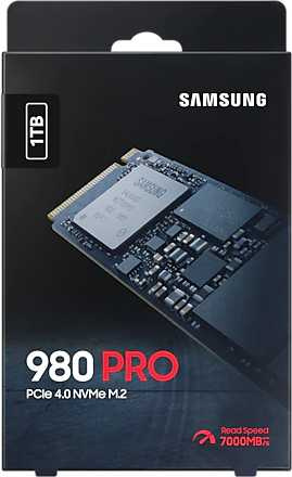 Samsung SSD 1Tb 980 PRO M.2 MZ-V8P1T0BW