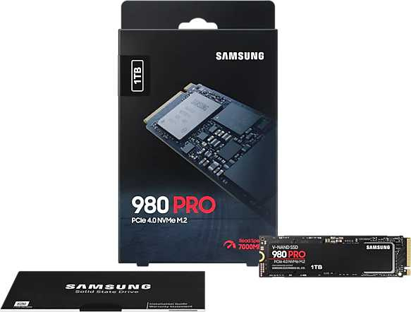 Samsung SSD 1Tb 980 PRO M.2 MZ-V8P1T0BW