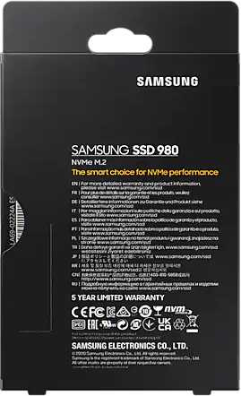 Samsung SSD 1Tb 980 M.2 MZ-V8V1T0BW