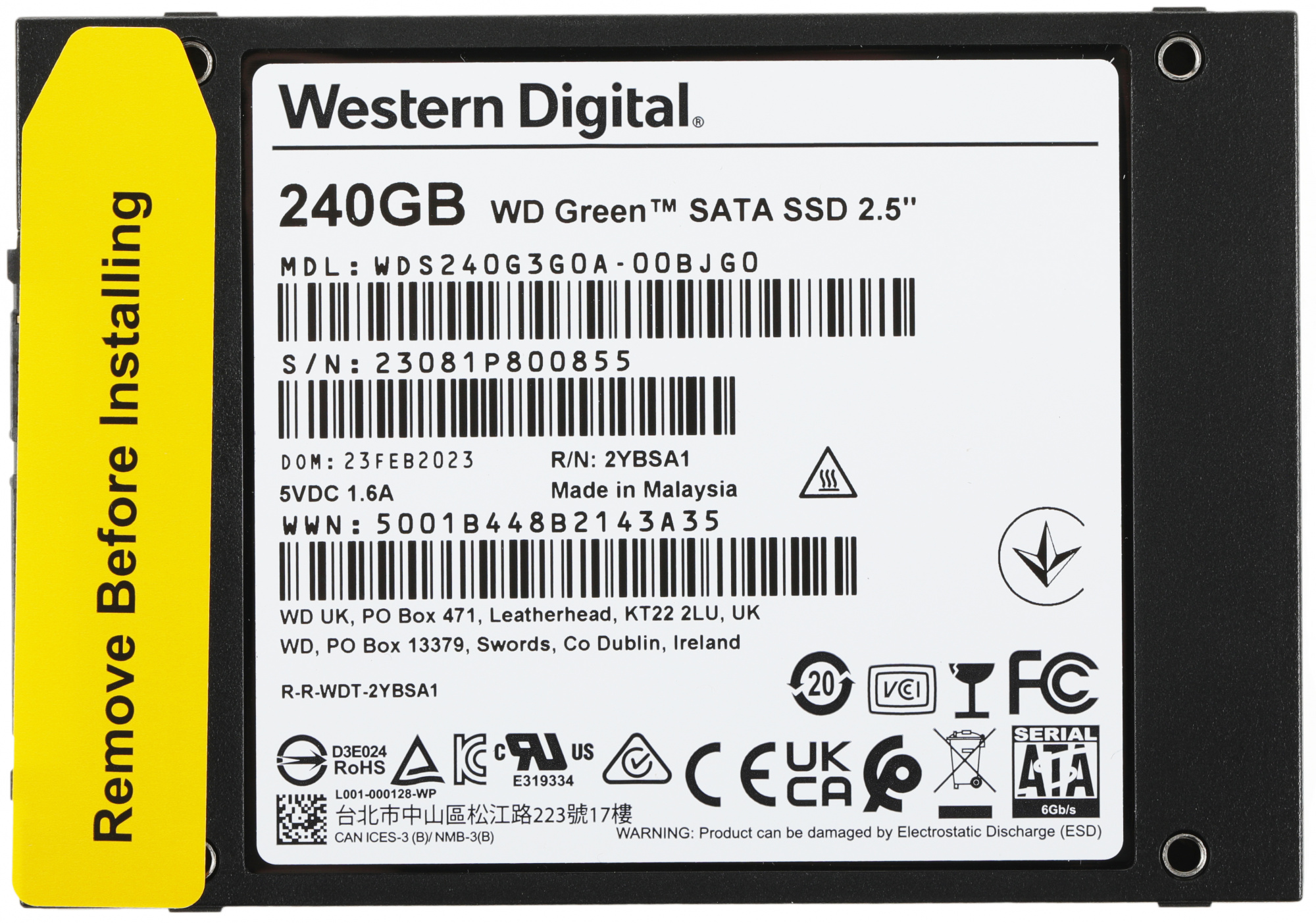 WD Green 240GB (WDS240G3G0A)