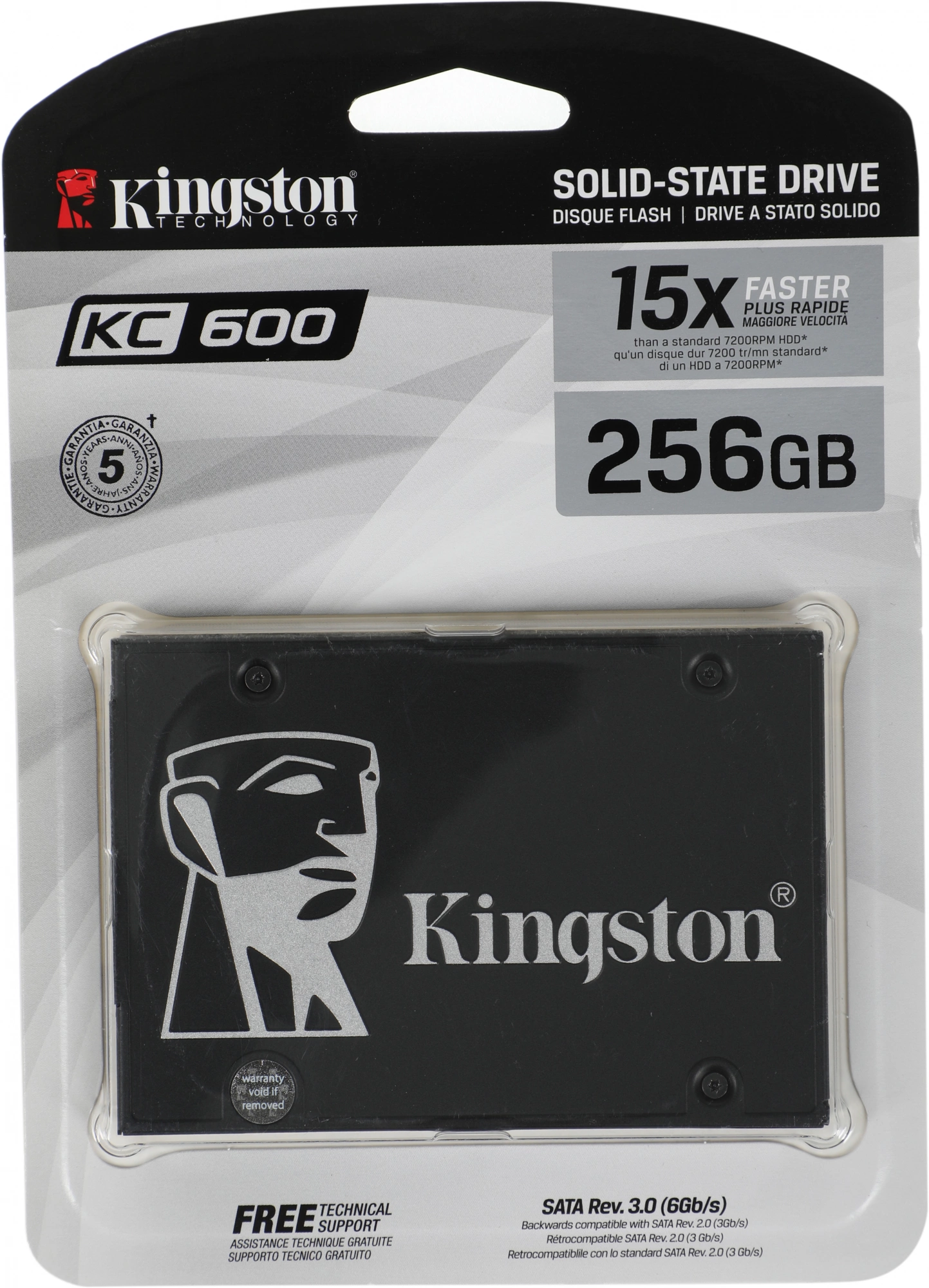 Kingston SSD 256GB KC600 Series SKC600/256G {SATA3.0} Kingston SSD 256GB KC600 Series SKC600/256G {SATA3.0}