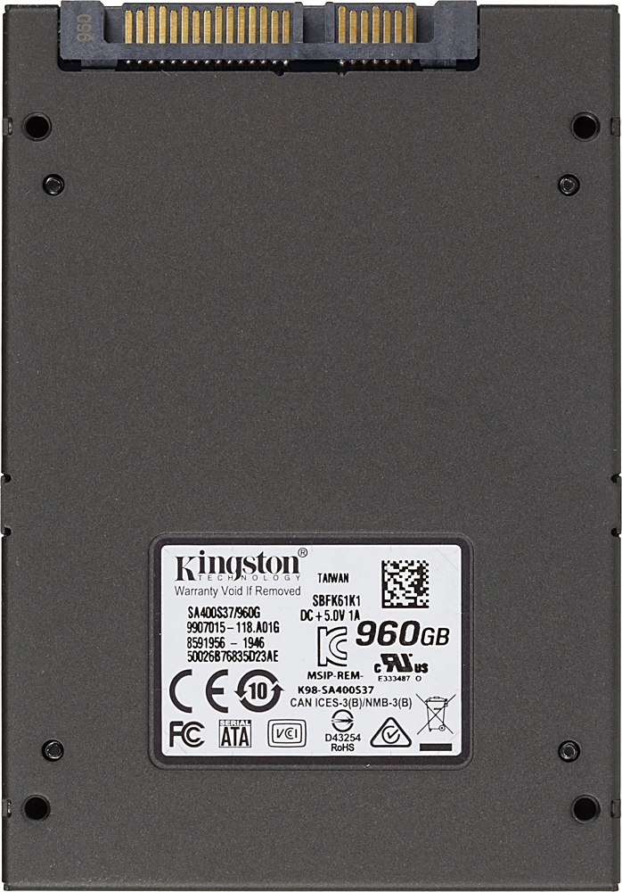 Kingston SSD 960GB SA400 SA400S37/960G {SATA3.0} Kingston SSD 960GB SA400 SA400S37/960G {SATA3.0}