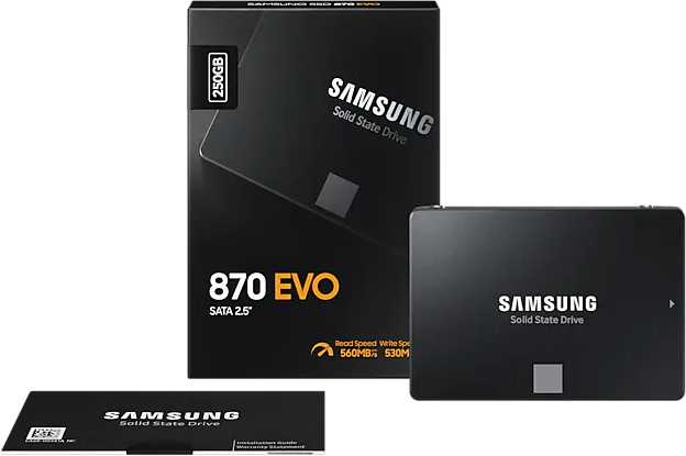 Samsung SSD 250Gb 870 EVO MZ-77E250BW Samsung SSD 250Gb 870 EVO MZ-77E250BW