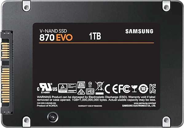 Samsung SSD 1Tb 870 EVO Series MZ-77E1T0BW Samsung SSD 1Tb 870 EVO Series MZ-77E1T0BW