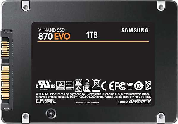 Samsung 870 EVO 1000GB (MZ-77E1T0BW)