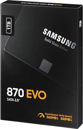 Samsung 870 EVO 1000GB (MZ-77E1T0BW)