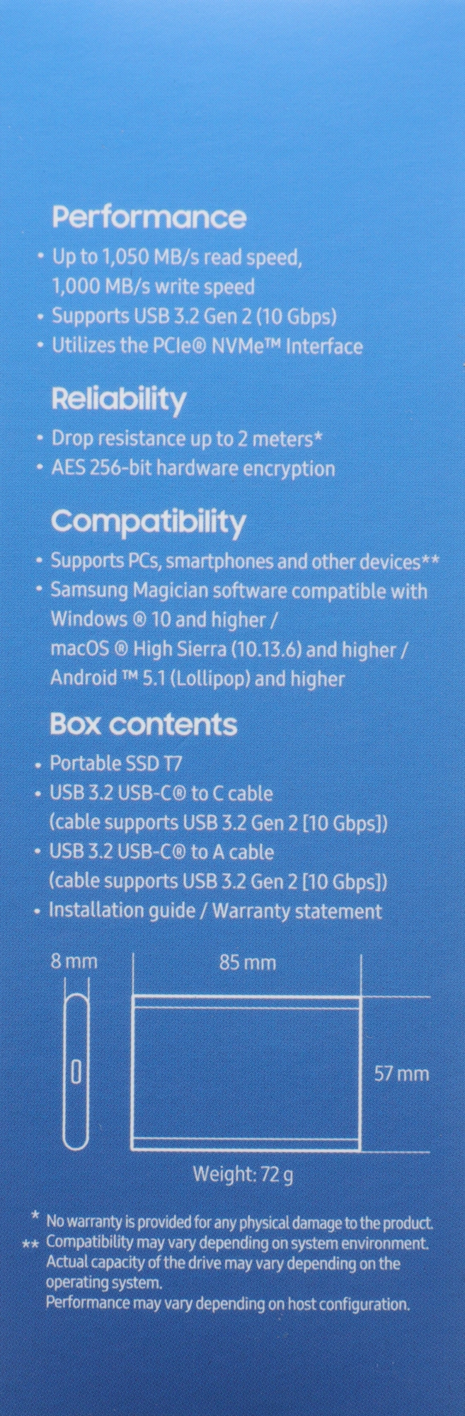 SAMSUNG MU-PC2T0H/WW SAMSUNG MU-PC2T0H/WW