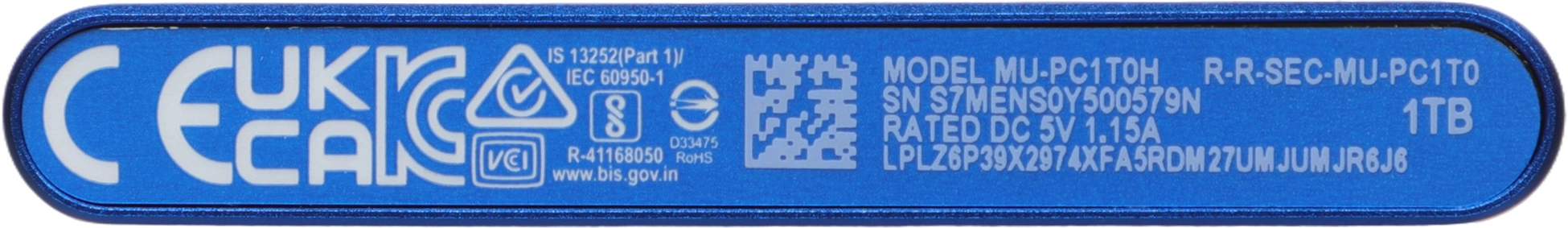 SAMSUNG MU-PC1T0H/WW