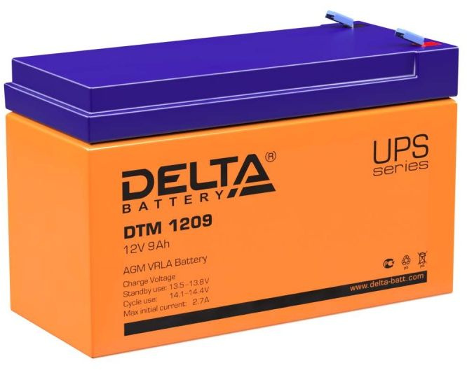 DELTA Battery DTM 1209