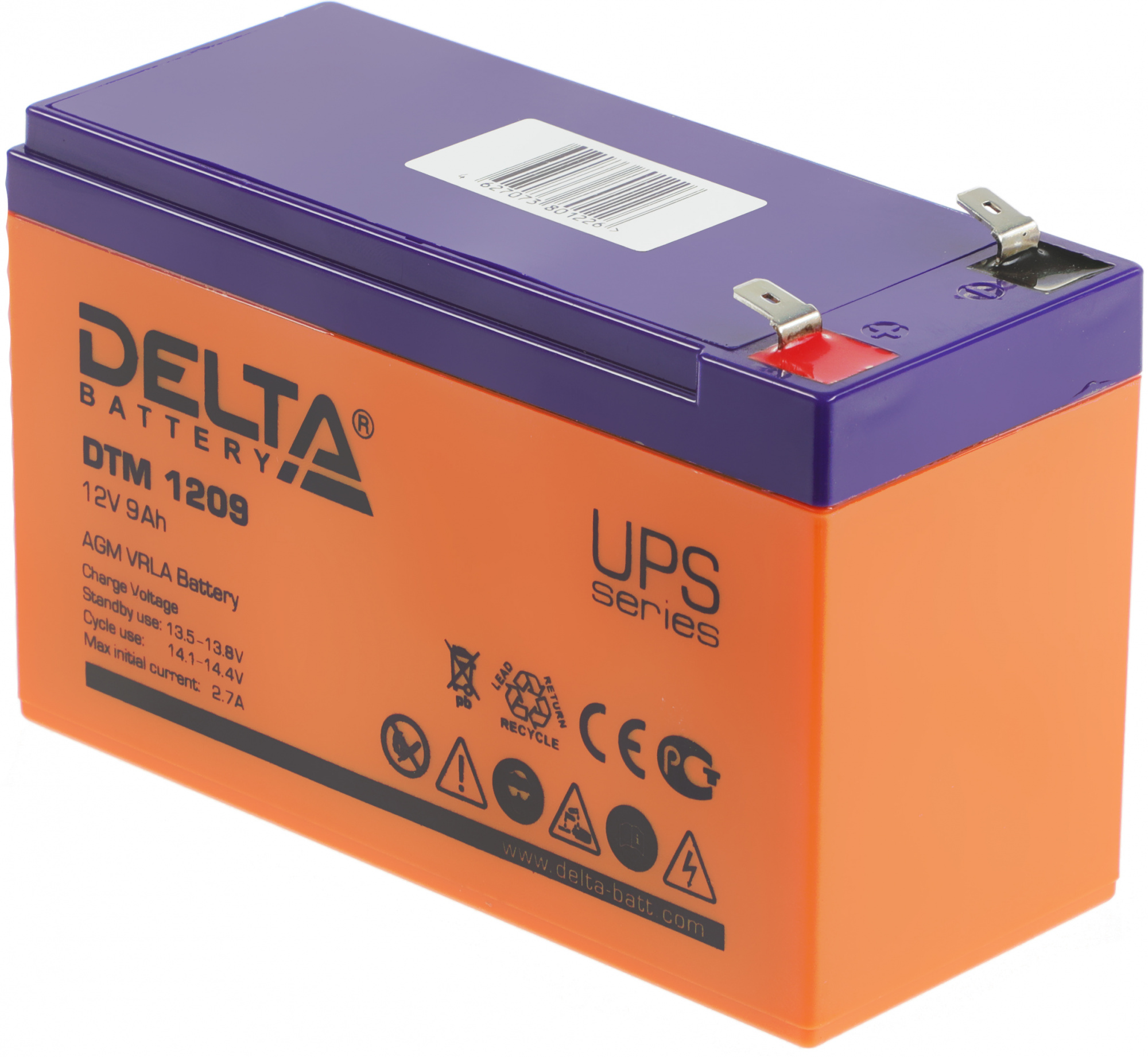 DELTA Battery DTM 1209