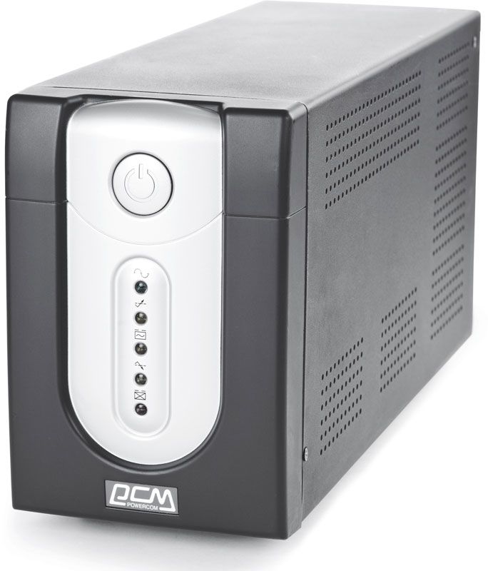 PowerCom Imperial IMP-1200AP ИБП {Line-Interactive, 1200VA / 720W, Tower, 6xIEC-320 С13: 4 с резервным питанием + 2 с фильтрацией, USB} (671478)