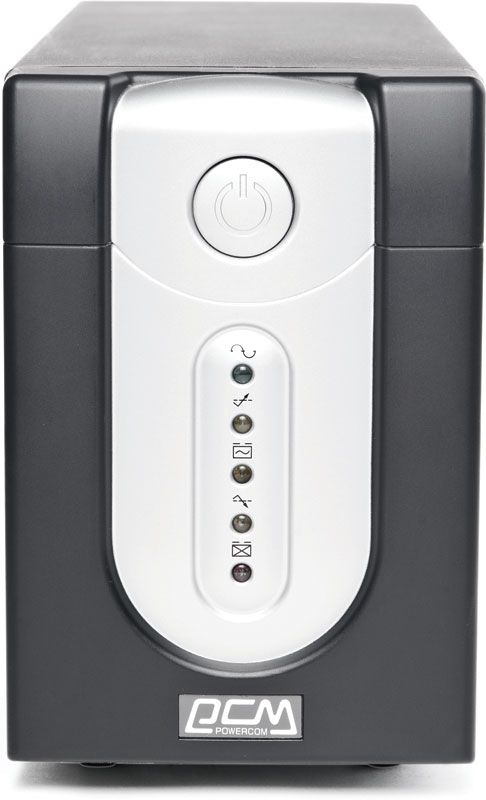 PowerCom Imperial IMP-1200AP ИБП {Line-Interactive, 1200VA / 720W, Tower, 6xIEC-320 С13: 4 с резервным питанием + 2 с фильтрацией, USB} (671478)