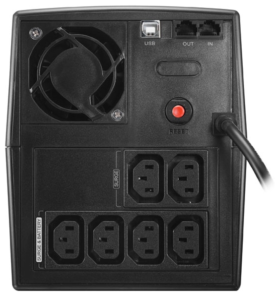 CyberPower UT1500EI ИБП {Line-Interactive, Tower, 1500VA/900W USB/RJ11/45 (4+2 IEC С13) EOL}