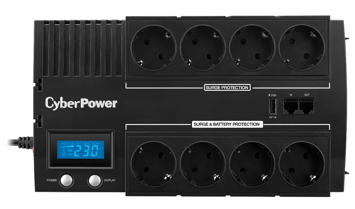 Источник бесперебойного питания CyberPower BR700ELCD