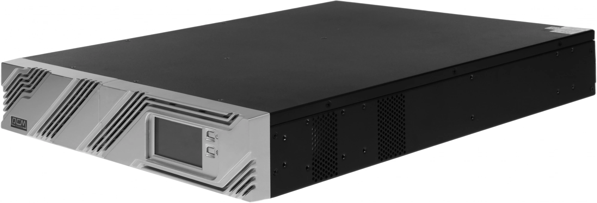 PowerCom Smart King RT SRT-2000A LCD ИБП {Line-Interactive, 2000VA / 1800W, Rack/Tower, IEC, Serial+USB, SmartSlot, подкл. доп. батарей} (1157682)