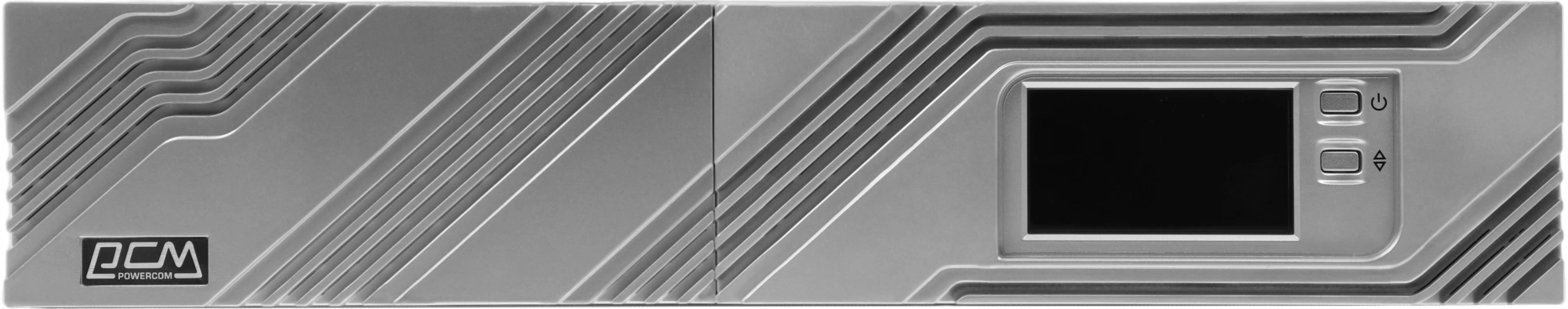 PowerCom Smart King RT SRT-2000A LCD ИБП {Line-Interactive, 2000VA / 1800W, Rack/Tower, IEC, Serial+USB, SmartSlot, подкл. доп. батарей} (1157682)